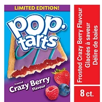 Kellogg's Pop-Tarts - Frosted Crazy Berry Flavour  432g - 8 Pastries