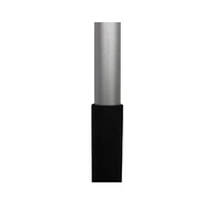 Blue Dog Marine Pagaie de kayak en aluminium de 3 pieds / 91 cm - Rame de navigation synthétique légère pour kayaks gonflables