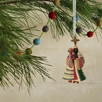 Hallmark Christmas Ornament (Mahogany Nativity)