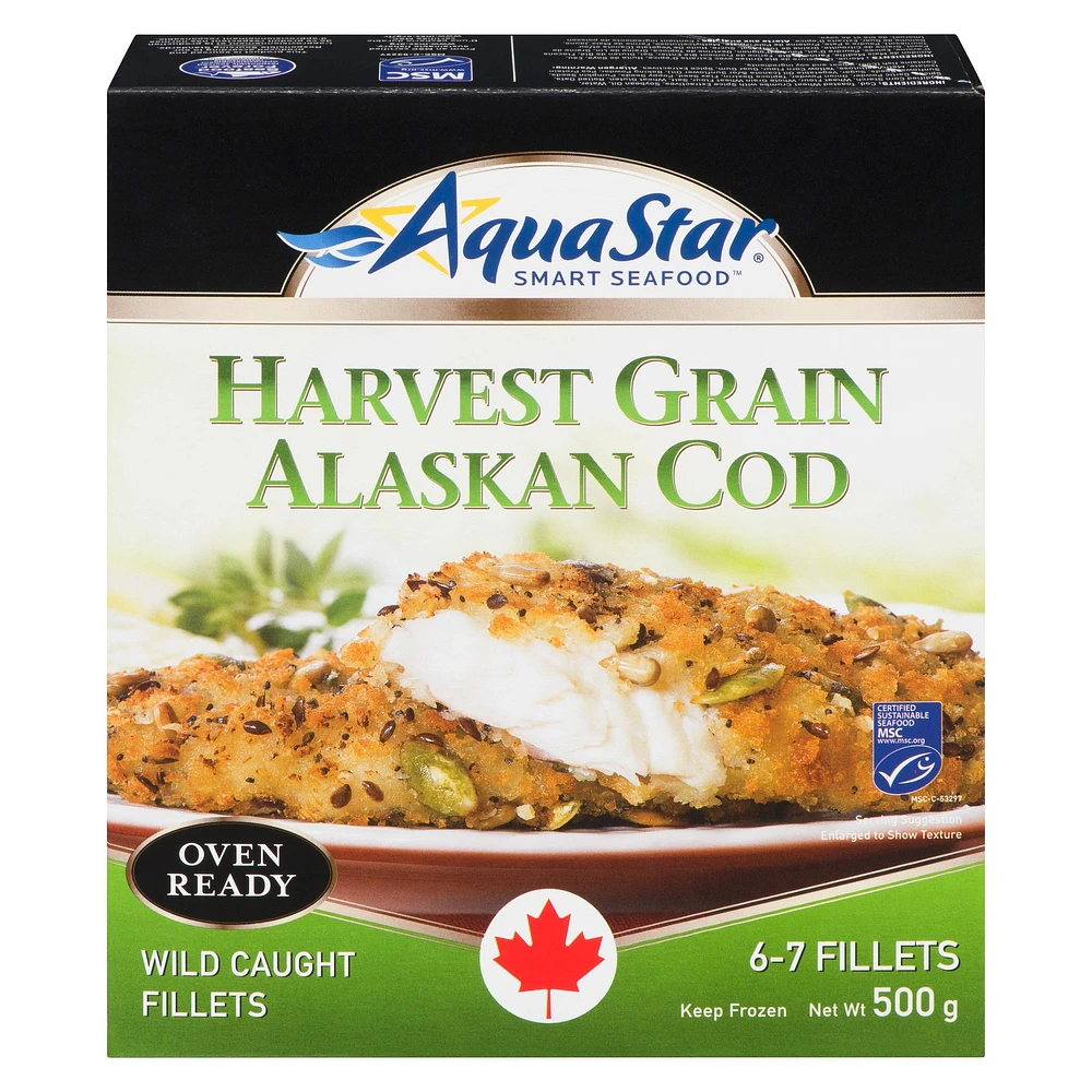 Harvest Grain Oven Ready Alaskan Cod