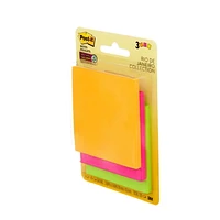 Post-it® Super Sticky Notes, Rio de Janeiro Collection, 3 in x 3 in (7.6 cm x 7.6 cm)