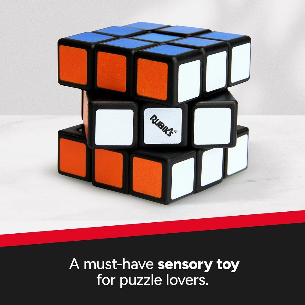 Rubik's Cube, Squish Cube, jeu à manipuler, résolution de problèmes, casse-tête difficile, jouet sensoriel doux, soulagement du stress pour adultes et enfants à partir de 8 ans Rubik's Jeux de société