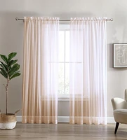 Panneau de fenêtre transparent, rideau - Paquet 2
