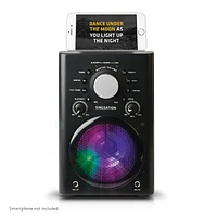 Singsation Classic Bluetooth Karaoke Machine/Speaker with Wired Microphone - Black