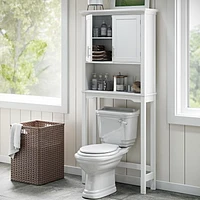 Somerset Collection Maison RiverRidge® Armoire pharmacie Spacesaver, 27,3 po. (larg) x 64,2 po. (hauteur) x 7,87 po. (prof), blanc