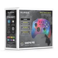 Surge Wireless Pro Controller for Nintendo Switch, Windows PC, Steam Deck, Android & iOS - Supernova Edition