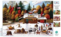 Buffalo Games - Le puzzle Americana - Vermont Maple Tree Tappers - en 500 pièces