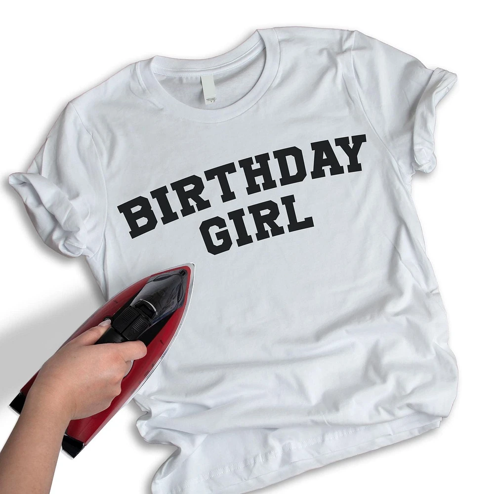 Iron-on UV/DTF transfer letters and numbers full alphabet for tshirts, bags and more, 3 sheets