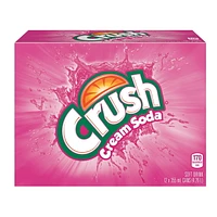 Crush Cream Soda, 12 x 355 mL cans, 12x355mL