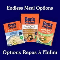 BEN'S ORIGINAL NATURAL SELECT Roasted Chicken Flavour & Wild Rice, 365g pouch, Perfect Every Time™