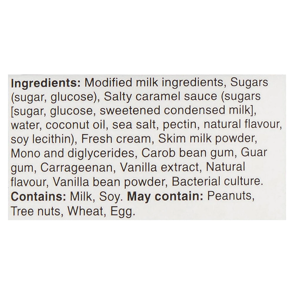 Chapman's Frozen Yogurt Salty Caramel and Vanilla Bean, 2L