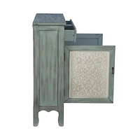 Console Maggie 2 portes, Bleu Antique