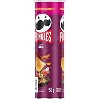 Pringles BBQ Flavour Potato Chips 156 G, 156g