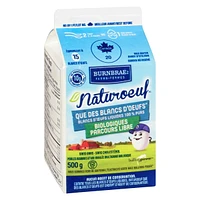 Naturoeuf que des blanc d'oeuf liquide biologiques Fermes Burnbrae 500 g / carton