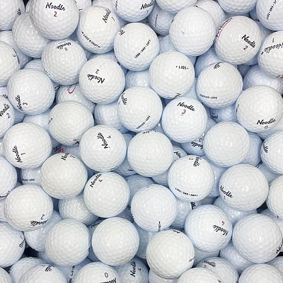 Mulligan - 75 balles de golf récupérées Noodle  AAA, Blanc