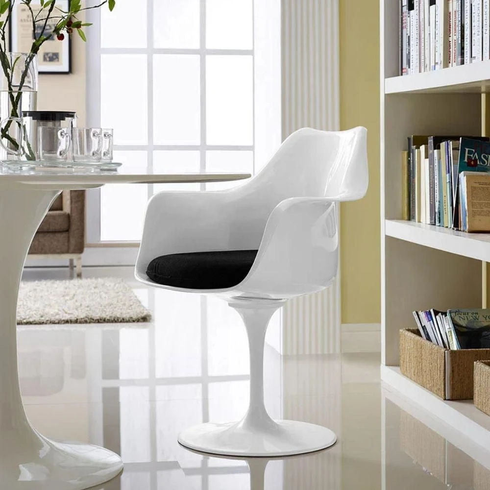 Ensemble de 3 fauteuils de salle à manger Tulip de la collection Heavenly
