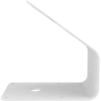 CTA Digital VESA Compatible Curved Stand and Wall Mount for Paragon Tablet Enclosures - White