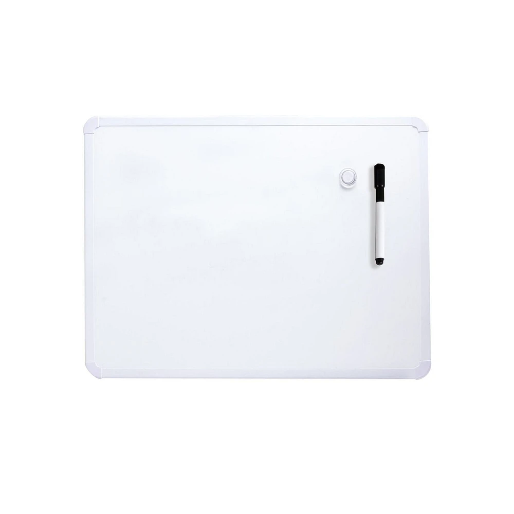 PG 17X23 TABLEAU BLANC MAGNÉTIQUE AVEC CADRE BLANC PG 17X23 WD DE BRD