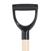 Bêche de jardin à poignée en D en bois dur Expert Gardener, GIS5061916