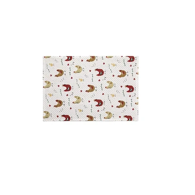 Placemat De Coton (Poulet De Ferme) - Ensemble De 12