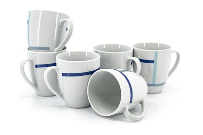 Tasses géo de Hometrends - Ensemble de 6