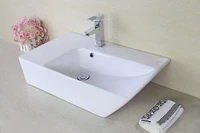 American Imaginations AI-31399 16,5 pouces W au-dessus du navire blanc de compteur pour le perçage de centre de 1 trou