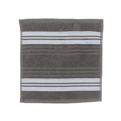 Deluxe Wash Cloth (12 X 12) (Cool Gray) - Set of 6