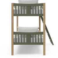 Storkcraft Caribou Solid Hardwood Twin Bunk Bed