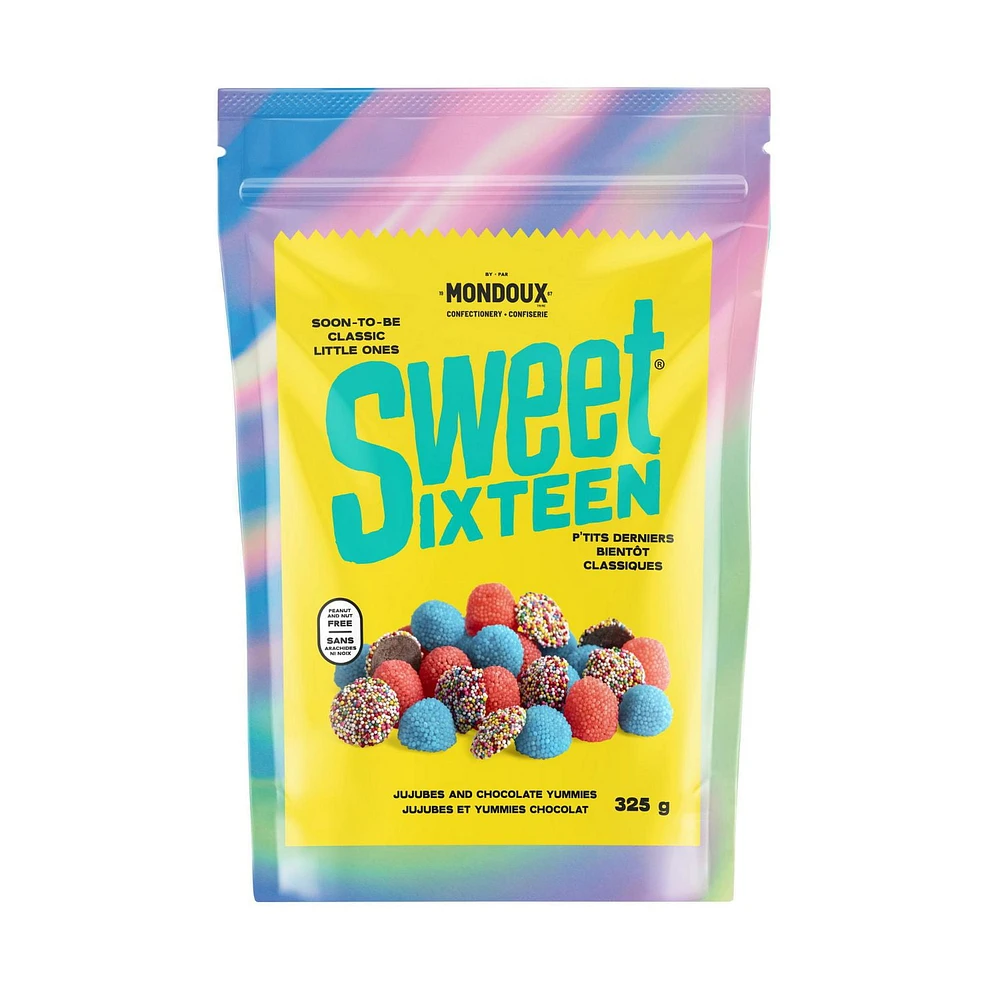 Sweet Sixteen Jujube & Chocolat Yummie 325g, Sweet Sixteen Jujube & Yummie Candy - 325g format