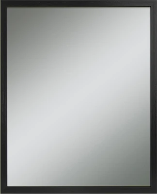 hometrends Ultima Mirror Brushed Black 16.50"x19.50"