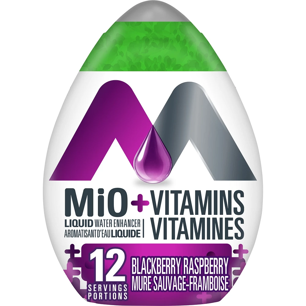 MiO +Vitamins Blackberry Raspberry Liquid Water Enhancer