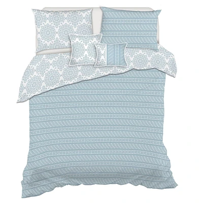 Safdie & Co. Ensemble D'Edredon Jacquard 5MCX - Isabelle Double Queen