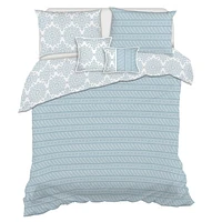 Safdie & Co. Ensemble D'Edredon Jacquard 5MCX - Isabelle Double Queen