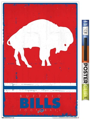 NFL Buffalo Bills - Retro Logo 15 Wall Poster