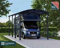 CANOPIA by PALRAM Alpine 12 ft. x 28 ft. RV, Carport and Boat Shelter - Grey