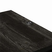 Table de chevet Beaumont d’Ameriwood Home, chêne noir