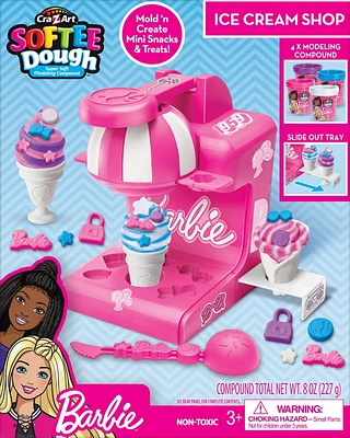 Softee Dough Barbie Ice Cream Ensemble De Jeu Barbie Softee Dough Ensemble