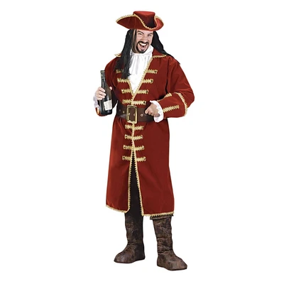 Costume Capitaine Cœur Noir pour homme