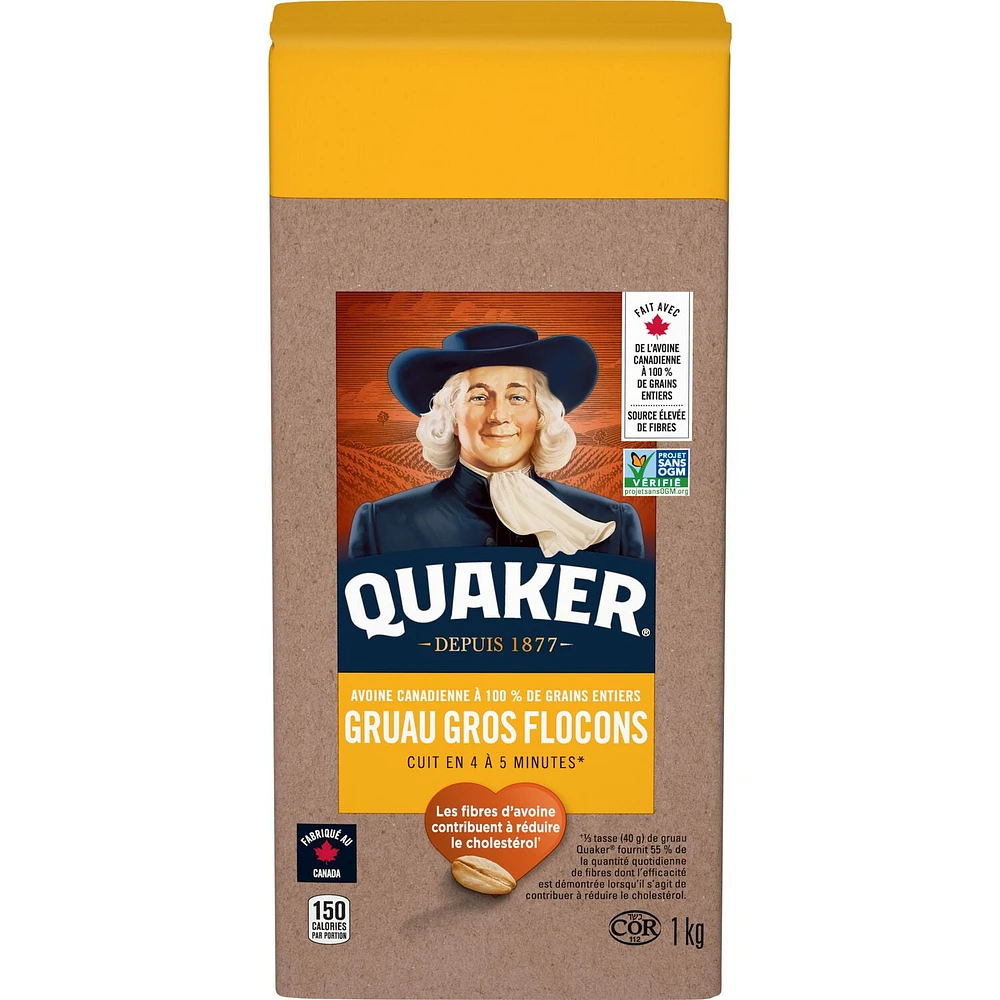 Quaker Large Flake Oats, 1kg