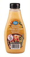 Great Value Queso with Jalapeno Crema - Inspired by Mexico - 250 mL, 250 mL