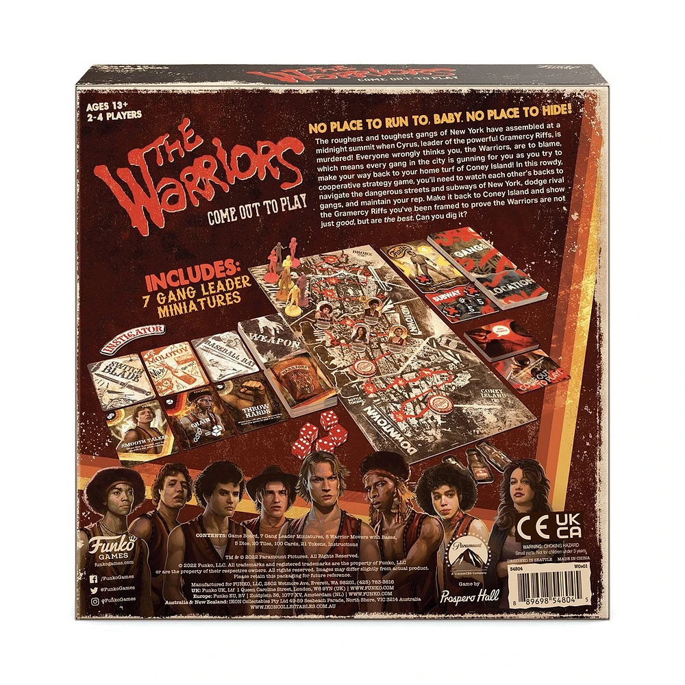 Funko Games THE WARRIORS : VENEZ JOUER