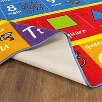 KC Cubs collection de récréation Alphabet ABC, nombres et formes d'apprentissage éducatif et tapis de jeu pour enfants et enfants chambres et salle de jeux