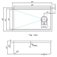 American Imaginations 36-in. W CSA Approved Stainless Steel Kitchen Sink With 1 Bowl And 16 Gauge AI-29287