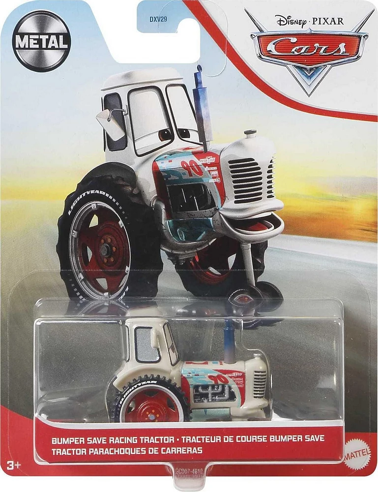V éhicule à l'échelle 1:55 Bumper Save Racing Tractor du film Cars 3 de Disney•Pixar