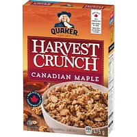 Quaker Harvest Crunch Canadian Maple Granola Cereal