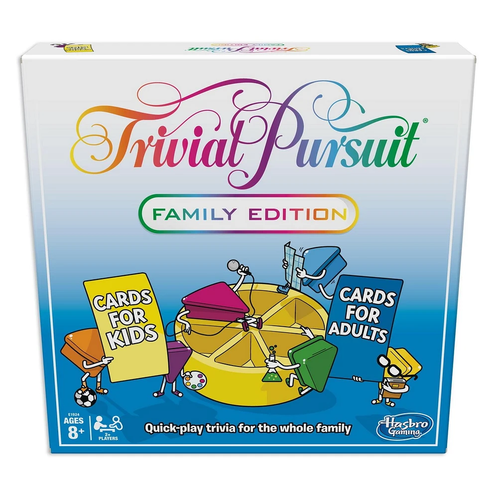 Hasbro Gaming Trivial Pursuit Family Edition Game