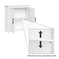 RiverRidge® Home Monroe Two-Door Floor Cabinet - White