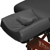 Master Massage Coussin facial Ergonomic dream, mousse à mémoire de forme, appui-tête universel