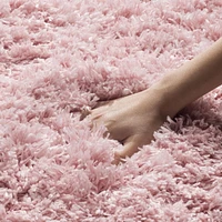 SAFAVIEH Polar Abbot Solid Extreme Plush Shag Area Rug