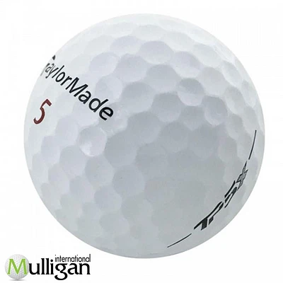 Mulligan - 12 balles de golf récupérées Taylormade TP5x 4A, Blanc